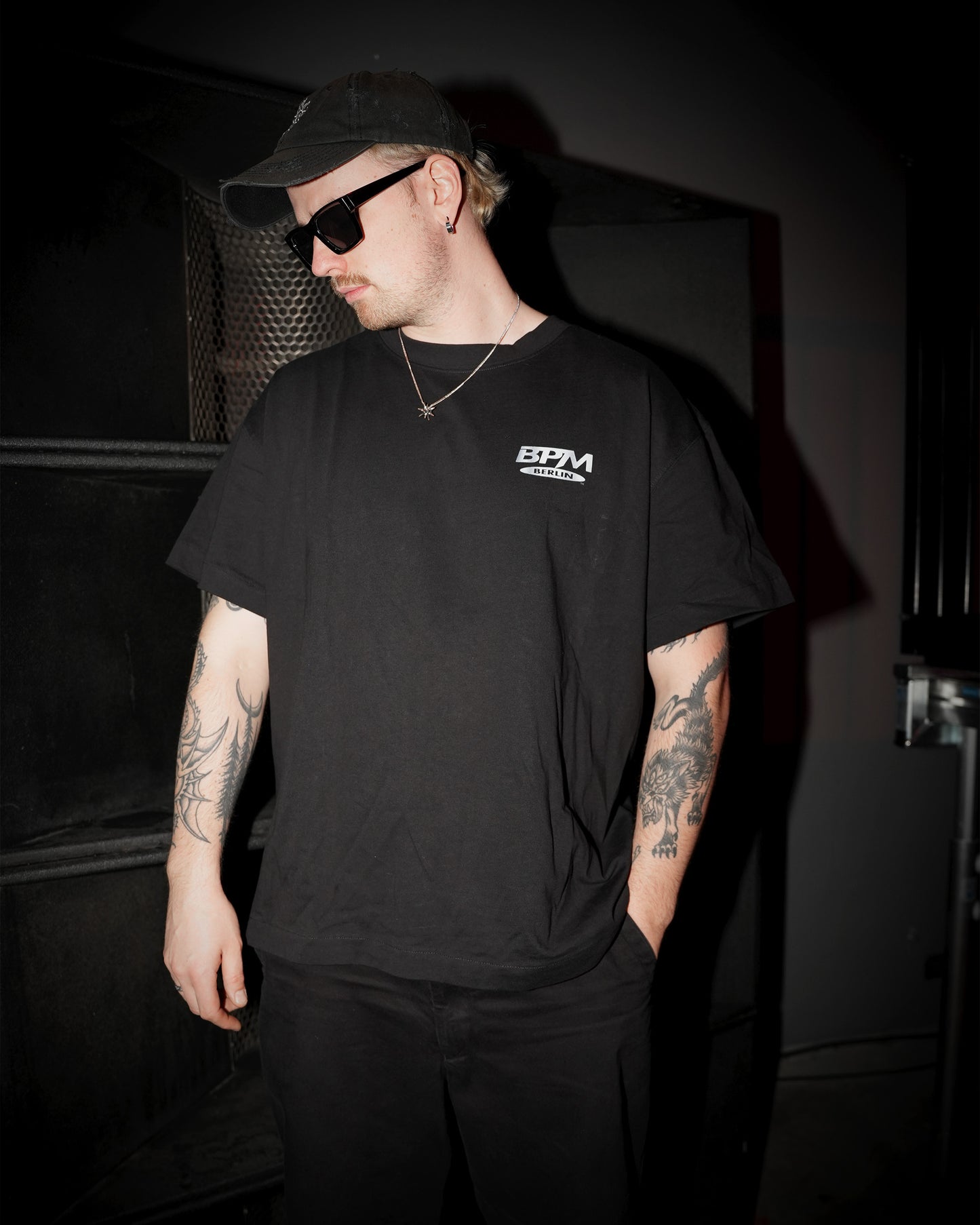 T-Shirt - BPM BERLIN - black