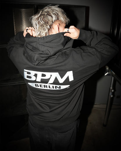 Hoodie - BPM BERLIN - black
