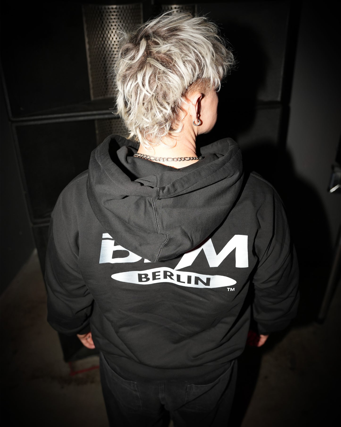 Hoodie - BPM BERLIN - black