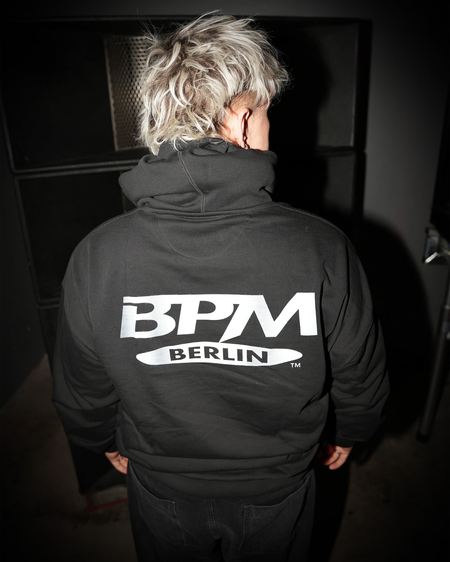 Hoodie - BPM BERLIN - black