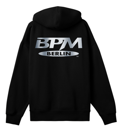 Hoodie - BPM BERLIN - black